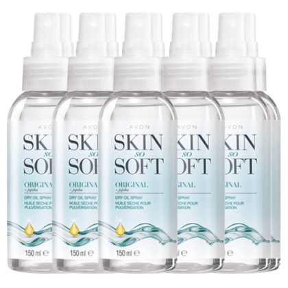 Avon SKIN SO SOFT dry oil Anti Muggen-Spray 10+1 GRATIS (direct leverbaar)