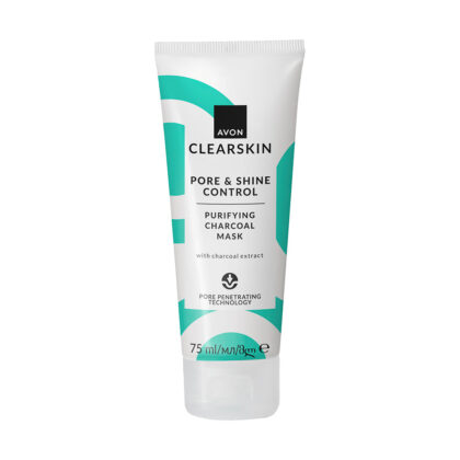 Avon PORE & SHINE CONTROL Masker met actieve kool