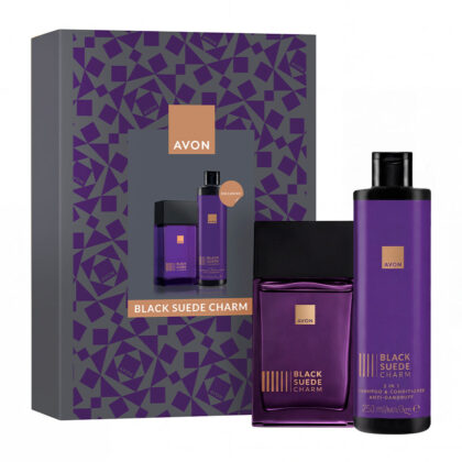 Avon BLACK SUEDE CHARM Cadeauset Avon BLACK SUEDE CHARM Cadeauset