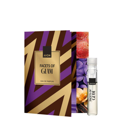 Avon FACETS OF GLAM Eau de Parfum – Kaartje met geurmonster