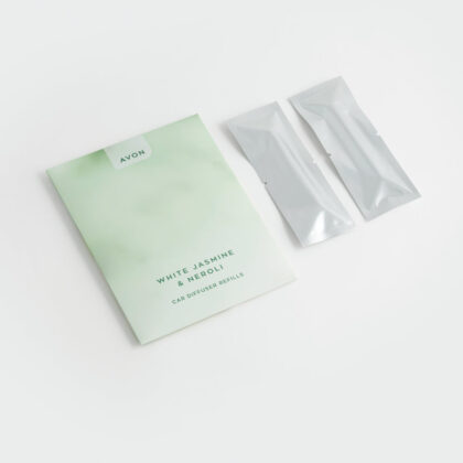 Avon Navulverpakking autogeurverspreider WITTE JASMIJN & NEROLI
