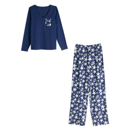 Avon Pyjama met bloemen-zeesterprint
