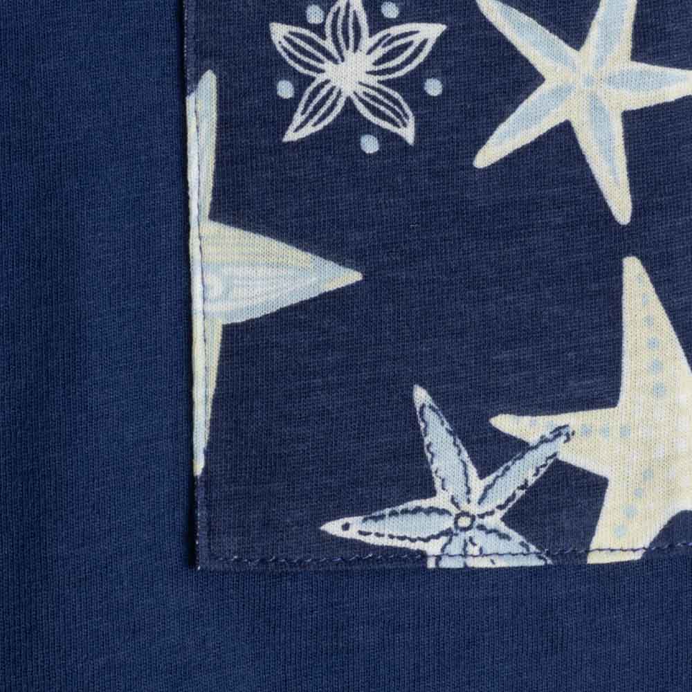 Avon Pyjama met bloemen-zeesterprint
