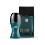 Avon BLACK SUEDE SECRET Eau de Toilette Spray + BLACK SUEDE SECRET Deodorantroller Set