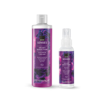 Avon VELVET SEDUCTION Douchecrème + VELVET SEDUCTION Bodyspray Set