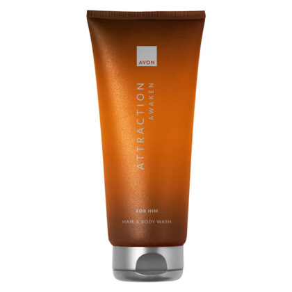 Avon ATTRACTION AWAKEN voor Hem Shampoo & Douchegel 200 ml
