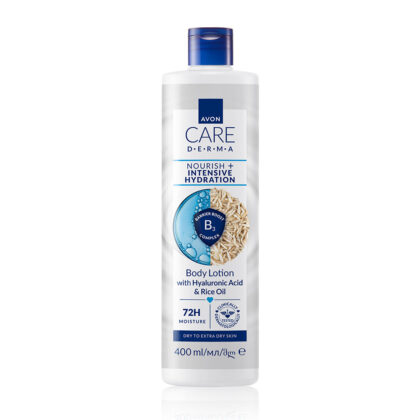 Avon DERMA NOURISH + INTENSIVE HYDRATION Bodylotion met hyaluronzuur & rijstolie