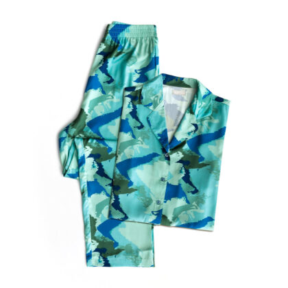 Avon Satijnen pyjama met abstracte print
